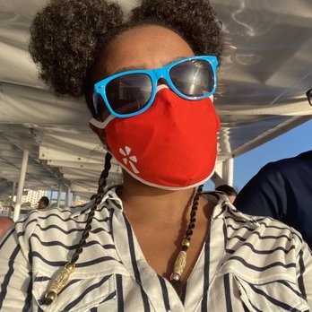Southern Star Dolphin Cruise - Me chilling on the boat in my Yelp mask - Whale Watching Tours Near Me - Destin, Florida Southern Star Dolphin Cruise - Me chilling on the boat in my Yelp mask - Whale Watching Tours Near Me - Destin, Florida