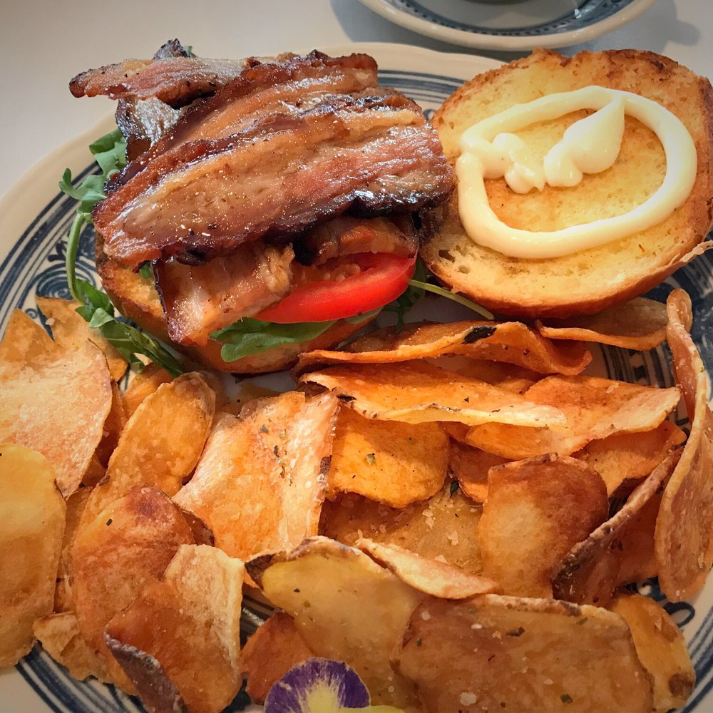 Small Batch At The Cupola - PBLT sandwich at Small Batch at The Cupola - Breakfast & Brunch Near Me - Harbor Springs, Michigan Small Batch At The Cupola - PBLT sandwich at Small Batch at The Cupola - Breakfast & Brunch Near Me - Harbor Springs, Michigan