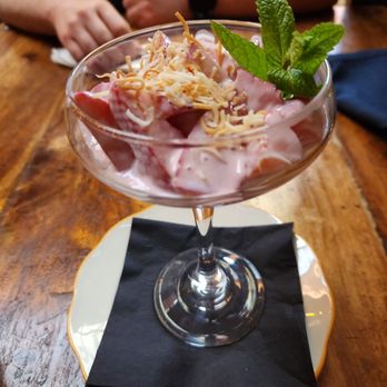 Habana - Strawberries and cream - Cuban Near Me - Costa Mesa, California