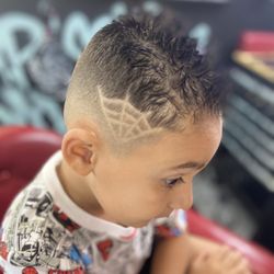 Cut It Off Barbershop - Spider web