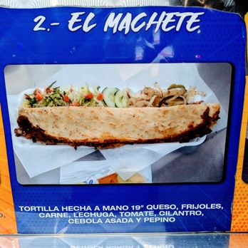 Sam Tacos - 2. - El Machete - Tacos Near Me - Houston, Texas