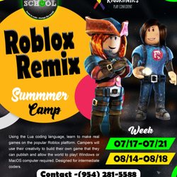 Roblox Summer Camps