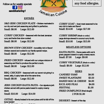 S & D Catering - S&D Menu - Caterers Near Me S & D Catering - S&D Menu - Caterers Near Me
