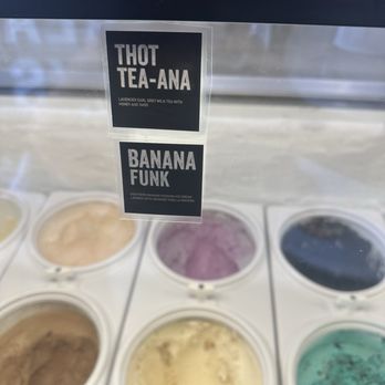Milky Treats - Tea-Ana.  Is a lavender and earl grey tea ice cream - Ice Cream & Frozen Yogurt Near Me - Plano, Texas
