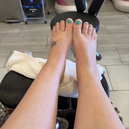 Amazing pedicure