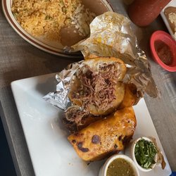 Uncle Paco's - Red Tacos with Shredded Beef