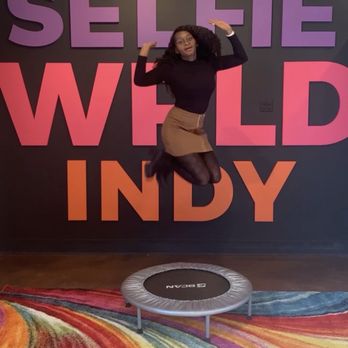 Selfie WRLD Indy - One of the sets - Session Photography Near Me - Indianapolis, Indiana