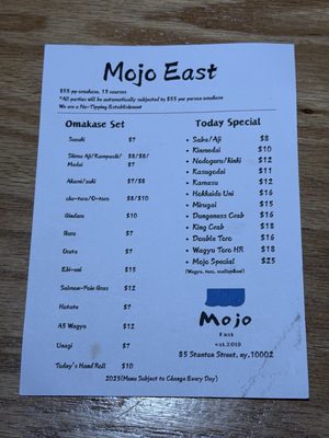 Menu photo 6 Mojo East New York, NY Menu photo 6 Mojo East New York, NY