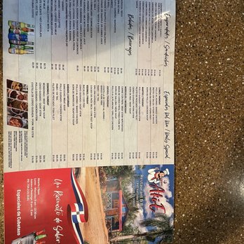 Aki E Restaurant Bar - Menu - Dominican Near Me - Hollywood, Florida
