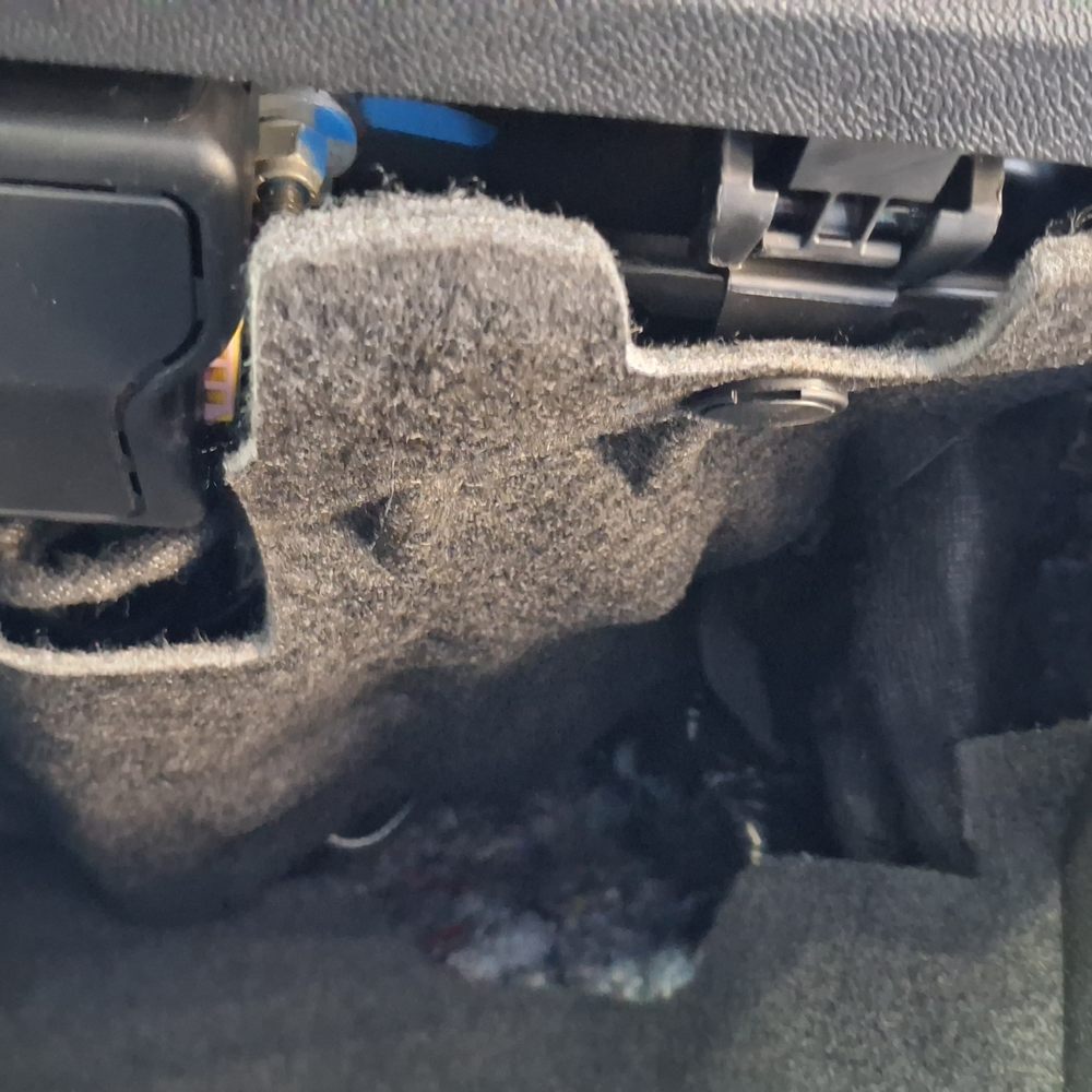 Panel condition at pickup after service Panel condition at pickup after service