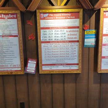 Pizza Chalet - menu - Pizza Near Me - Yucaipa, California