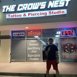 The Crow's Nest Tattoo Parlour - Studio entrance