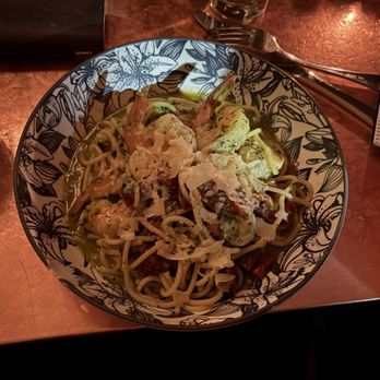 Parla - Spaghetti with shrimp - Italian Near Me - Boston, Massachusetts Parla - Spaghetti with shrimp - Italian Near Me - Boston, Massachusetts