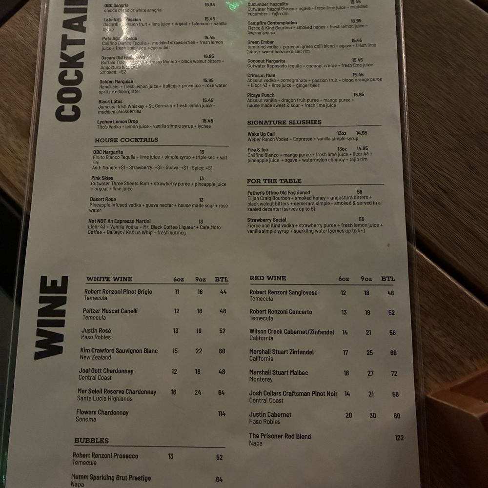 Oscar's Brewing Company - Menu - American Near Me - Temecula, California Oscar's Brewing Company - Menu - American Near Me - Temecula, California