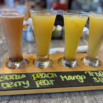The Egg Bistro - Mirmosa flight!! - Breakfast & Brunch Near Me - Chesapeake, Virginia
