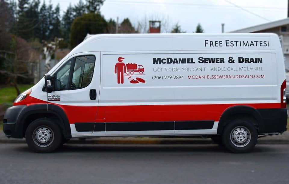 Slide of McDaniel Sewer & Drain