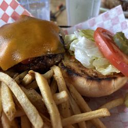 River Bend Restaurant & Saloon - The Rodeo Burger