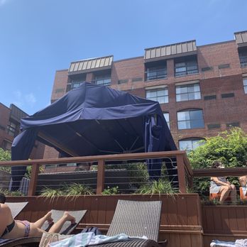 Providence Marriott Downtown - Outside Pool Cabanas and seating - Hotels Near Me - Providence, Rhode Island Providence Marriott Downtown - Outside Pool Cabanas and seating - Hotels Near Me - Providence, Rhode Island