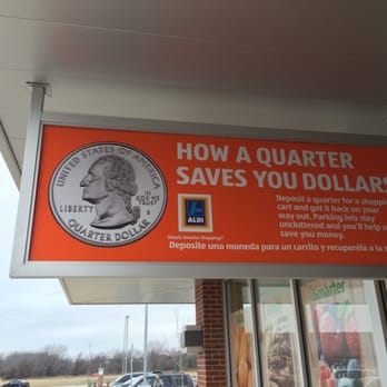 ALDI - Not to worry, you get your quarter back. - Grocery Near Me - Fort Worth, Texas ALDI - Not to worry, you get your quarter back. - Grocery Near Me - Fort Worth, Texas