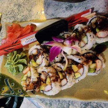 Sunset Grille & Raw Bar - Drunken Eel Roll - Seafood Near Me - Marathon, Florida