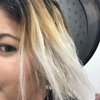 Ulta Beauty - After highlight touchup and brown root touchup! Still grey and now orange and white hair! - Cosmetics & Beauty Supply Near Me - Yuma, Arizona