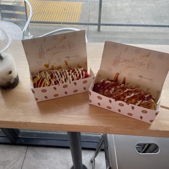 Mochi Lounge - POTATO HALF&HALF HOTDOG - Donuts Near Me - Anaheim, California Mochi Lounge - POTATO HALF&HALF HOTDOG - Donuts Near Me - Anaheim, California