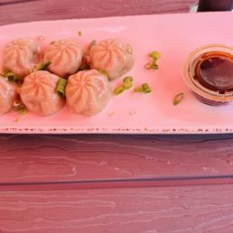 6 veggie dumplings ($15) 6 veggie dumplings ($15)