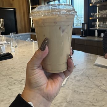 Enzo's Table - Iced honey latte - Specialty Food Near Me - Fresno, California Enzo's Table - Iced honey latte - Specialty Food Near Me - Fresno, California