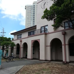 Department of Human Services - In that main door and up the stairs.