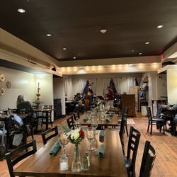 Queen City Bistro - They had a jazz band upstairs which was great seating.
