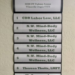 NW Mind-Body Wellness - Wilsonville Office Directory