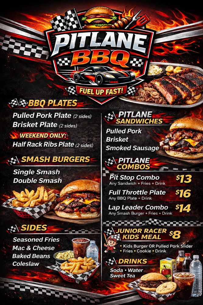 Pitlane Bbq Logo