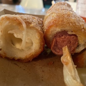 Mr.Cow-Ala Moana - #2 Mozzarella in a Dog is 1/2 Mozarella + 1/2 Beef Hot Dog! - Hot Dogs Near Me - Honolulu, Hawaii Mr.Cow-Ala Moana - #2 Mozzarella in a Dog is 1/2 Mozarella + 1/2 Beef Hot Dog! - Hot Dogs Near Me - Honolulu, Hawaii