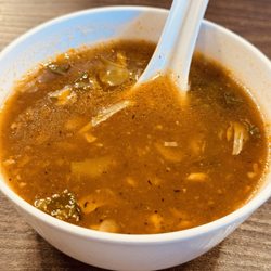 Bawarchi Biryanis - Veg soup.