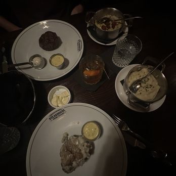 Okeechobee Steak House - Filet Mignon, creamed corn, mashed potatoes - Steakhouses Near Me - West Palm Beach, Florida Okeechobee Steak House - Filet Mignon, creamed corn, mashed potatoes - Steakhouses Near Me - West Palm Beach, Florida