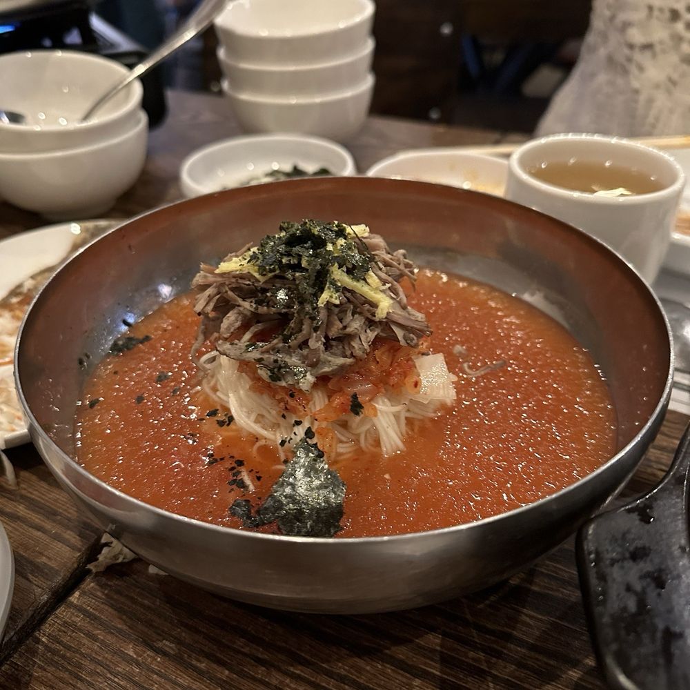 Sam Woo Jung - Cold kimchi noodle - Korean Near Me - New York, New York Sam Woo Jung - Cold kimchi noodle - Korean Near Me - New York, New York