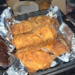 BBQ eggrolls