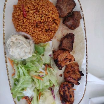 Nuka Cafe - Mixed Mix Kabobs - Turkish Near Me - Los Angeles, California Nuka Cafe - Mixed Mix Kabobs - Turkish Near Me - Los Angeles, California