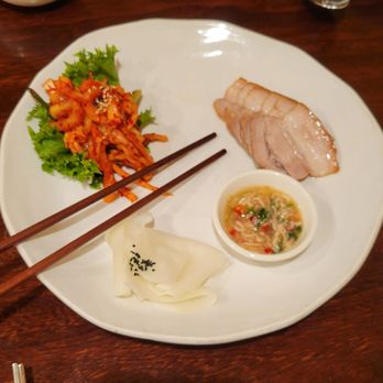 Yong Su San - Kaesung Jaeyook / Steamed Pork Belly - Korean Near Me - Los Angeles, California