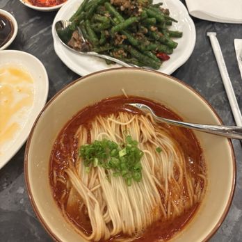 Paradise Dynasty - Dan Dan noodle & string beans - Chinese Near Me - Glendale, California
