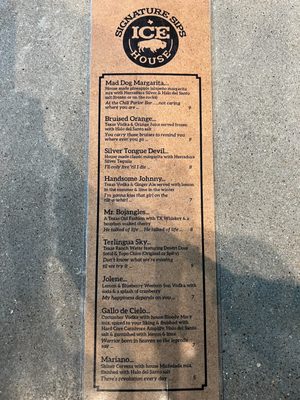 Menu photo 6 Ice House Abilene, TX Menu photo 6 Ice House Abilene, TX
