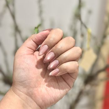 Nail Isle - Cat eyed Gel-X - Nail Salons Near Me - Fountain Valley, California