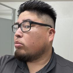 Horrible hair cut. Shaved off my sides completely