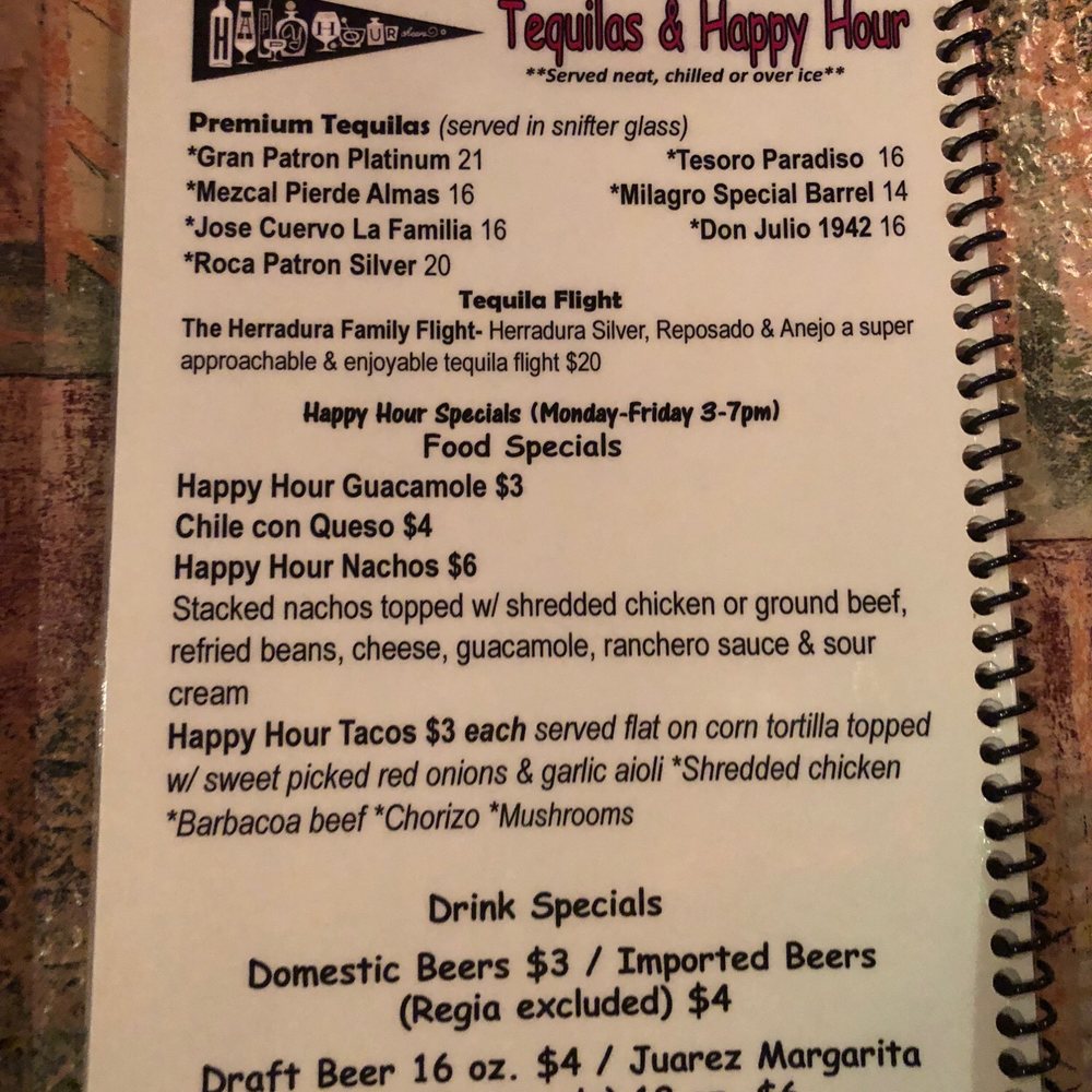 El Paso Cafe - Happy hour menu - Mexican Near Me - Arlington, Virginia El Paso Cafe - Happy hour menu - Mexican Near Me - Arlington, Virginia