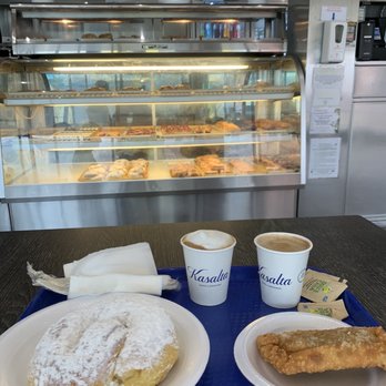 Kasalta - Mallorca bread and a savory pastry with a cappuccino & espresso - Spanish Near Me - San Juan, Puerto Rico