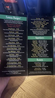 Menu photo 2 Players Sports Bar Madison, WI