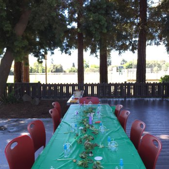 De Anza Park - Building was rented for birthday party at De Anza Park. Succulent workshop by ecomonster.com - Parks Near Me - Sunnyvale, California