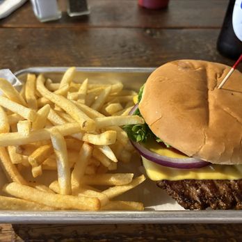 Tipsy'z Tavern & Grill - Smashburger with fries. - New American Near Me - High Point, North Carolina