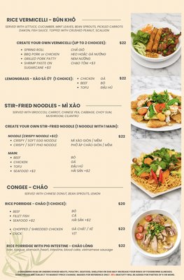 Menu photo 6 Pho Que Huong 2 Honolulu, HI