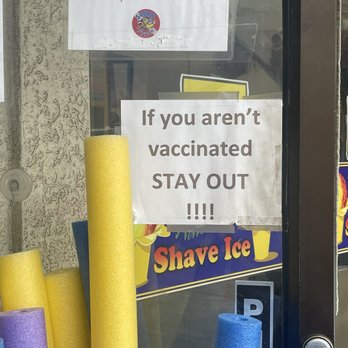 Scuba Shack - Sign upon entrance door - Snorkeling Near Me - Kihei, Hawaii